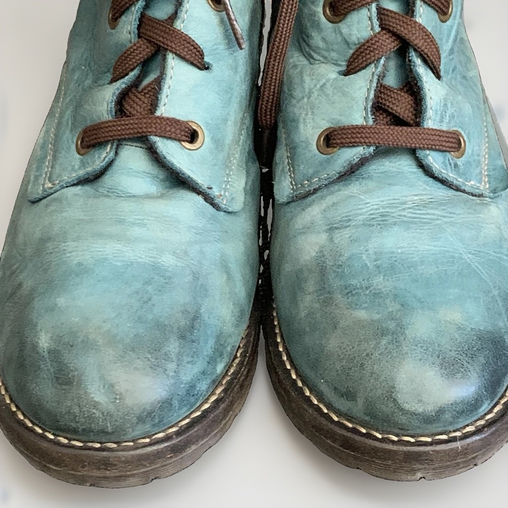 Dromedaris Kara Teal Boots - Picture 4 of 10